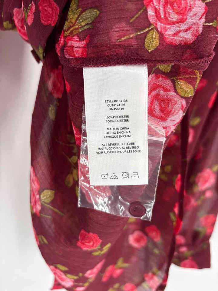Size S KUT Wine Shirt