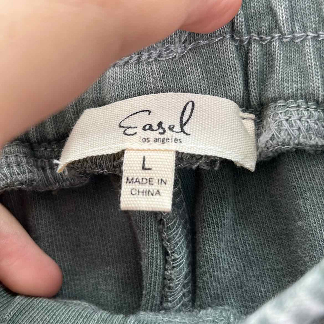 Size L EASEL Olive Knit Pants