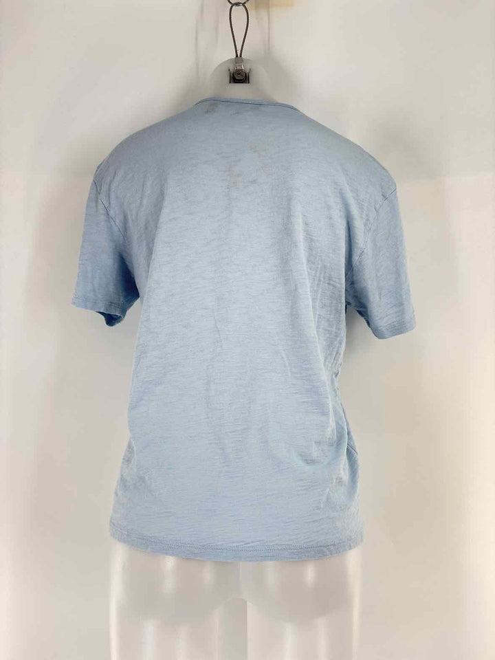 Size M THEORY Blue Shirt