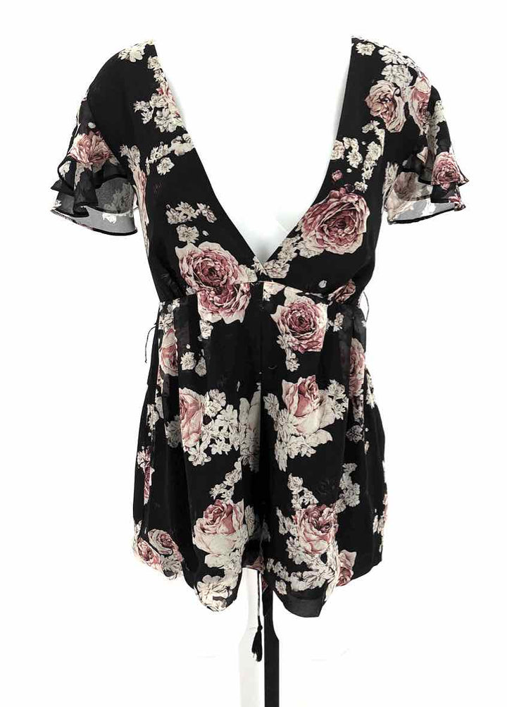 Size XS Black Romper