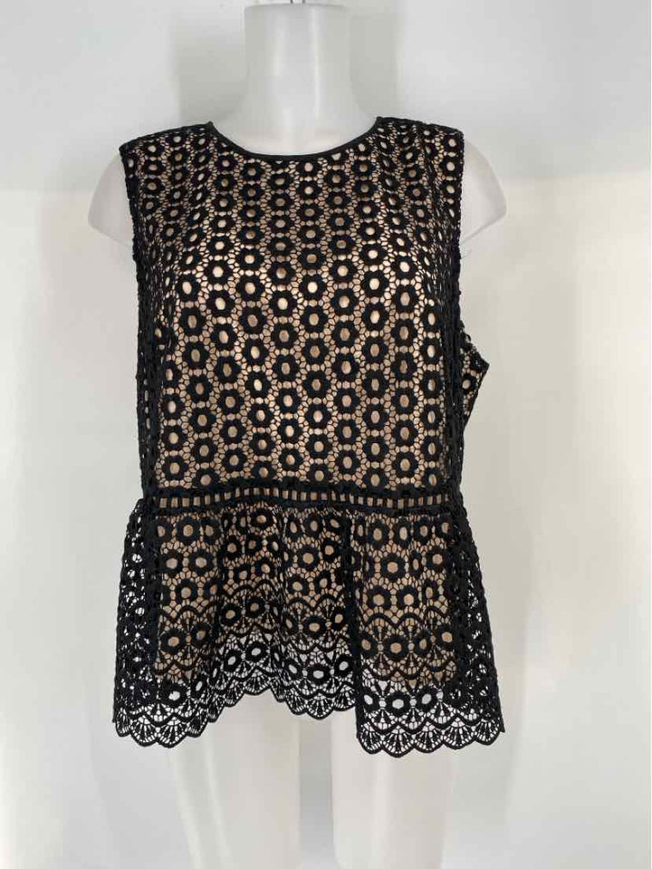 Size 16 J Crew Black Shirt