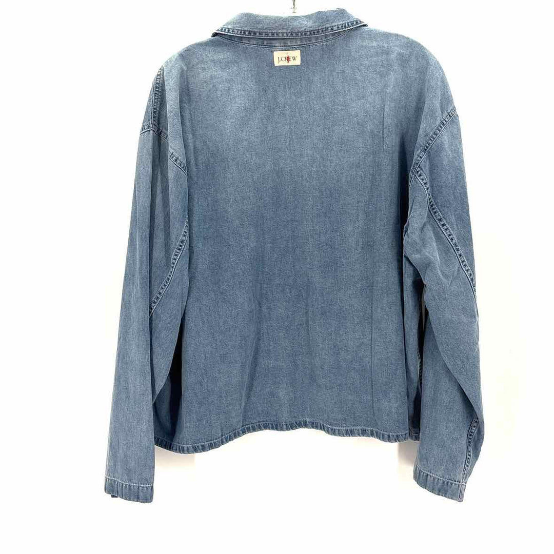 Size XL J Crew Blue Denim Leggings