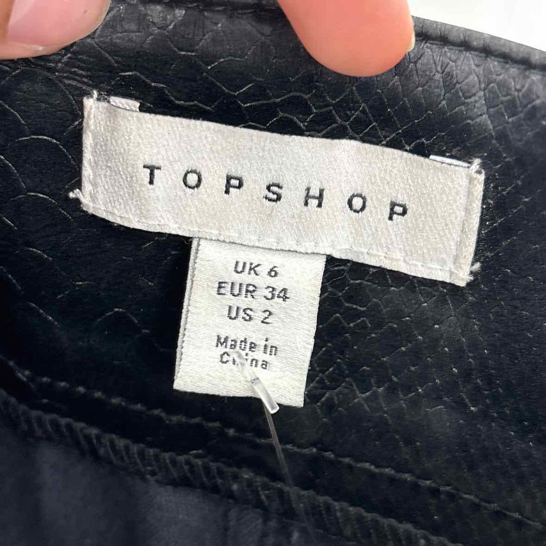 Size 2 TOPSHOP Black Pants