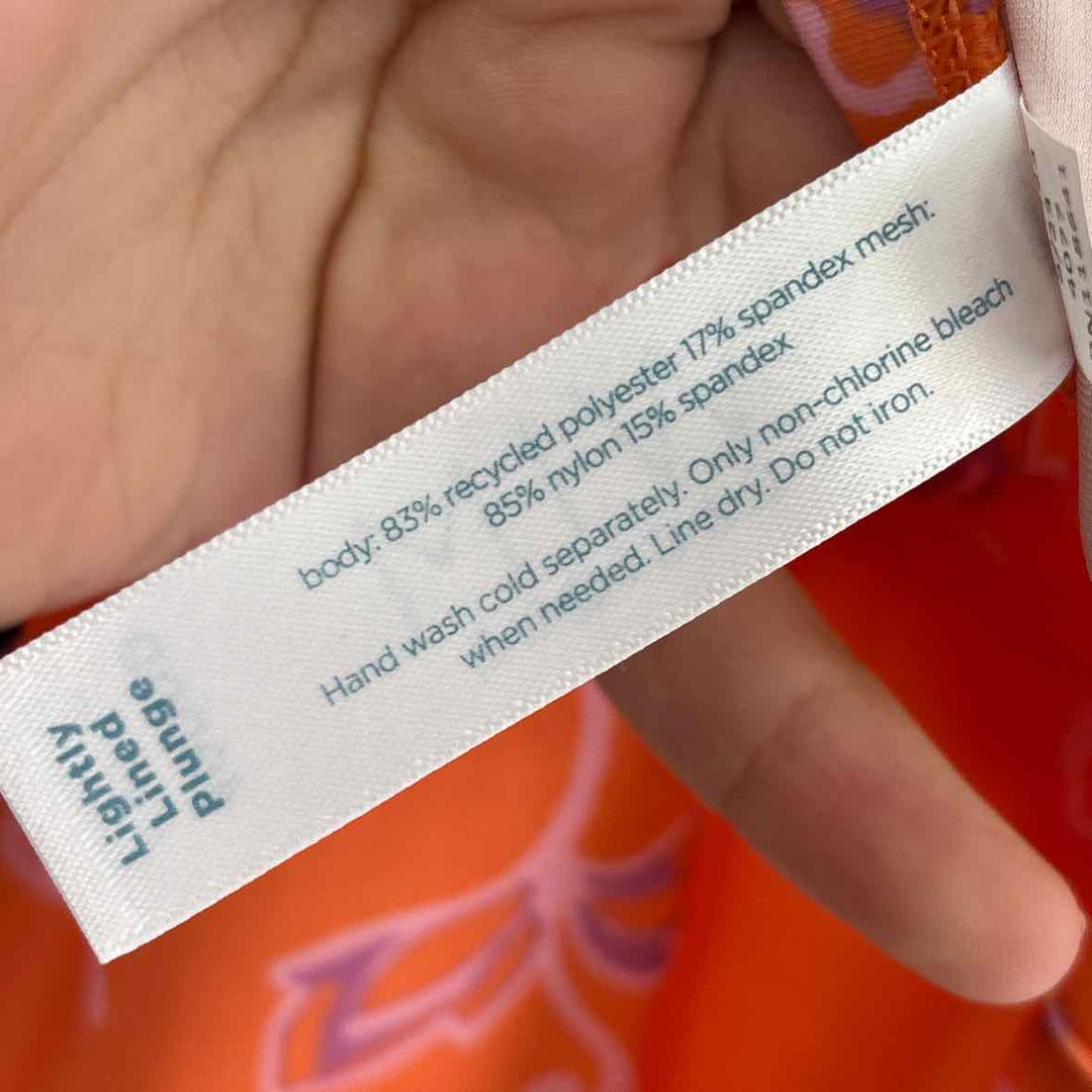 Size Orange Swimsuit