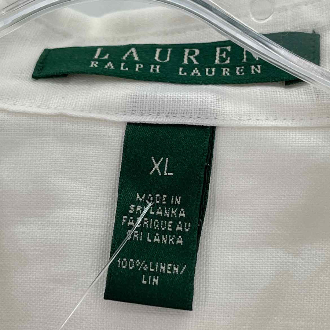 Size XL RALPH LAUREN Cream Shirt