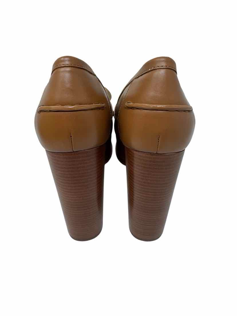 Shoe Size 9.5 Michael Kors Tan Leather Loafers