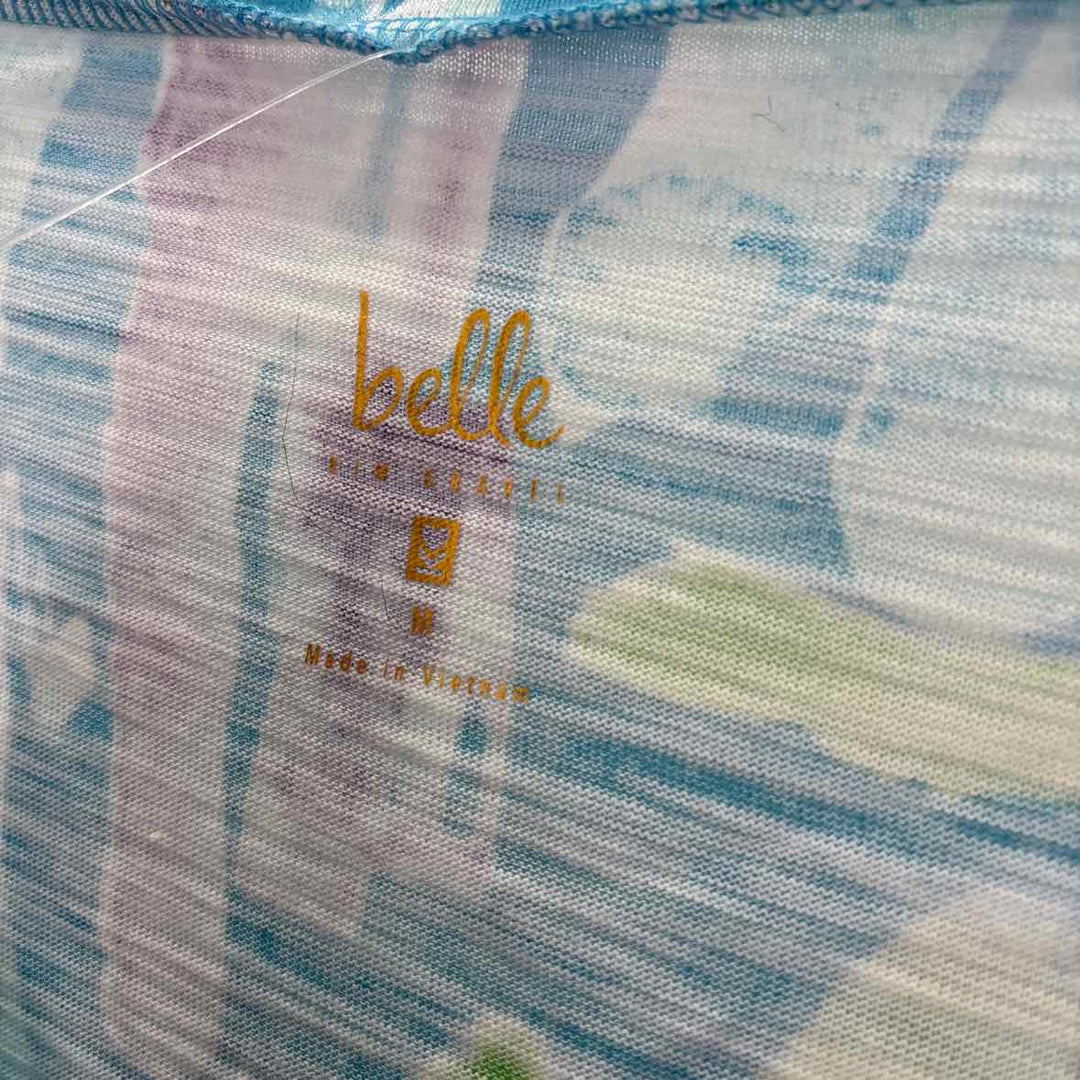Size M Blue Print Dress