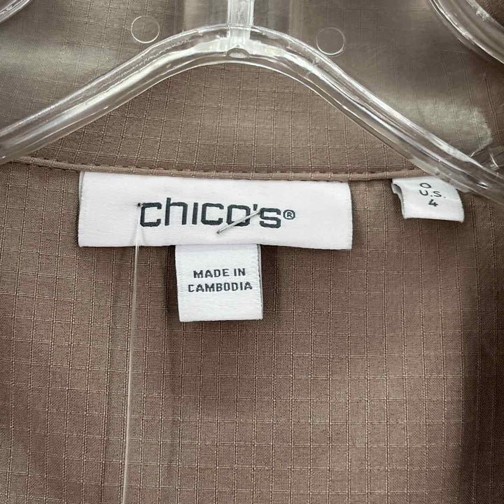 Size S Chico's Tan Jacket