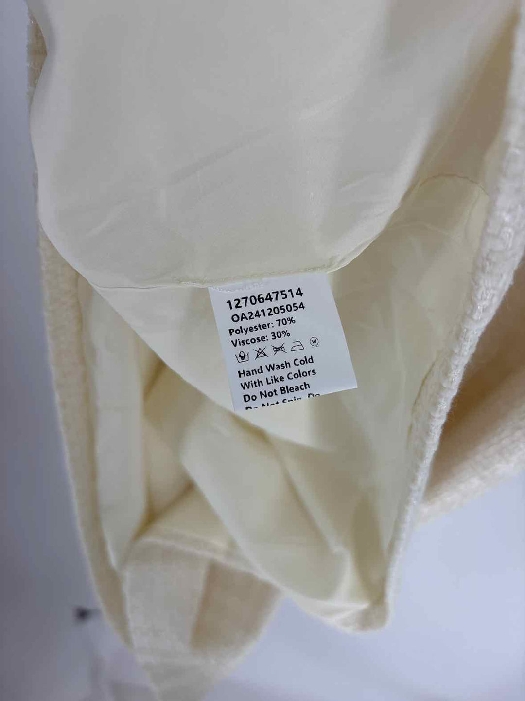 Size M COMMENSE Cream Dress