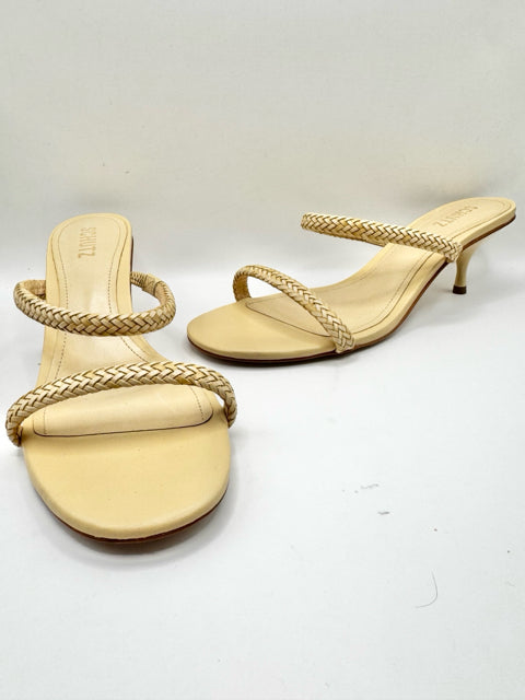 Shoe Size 10 SCHUTZ Tan Leather Sandals