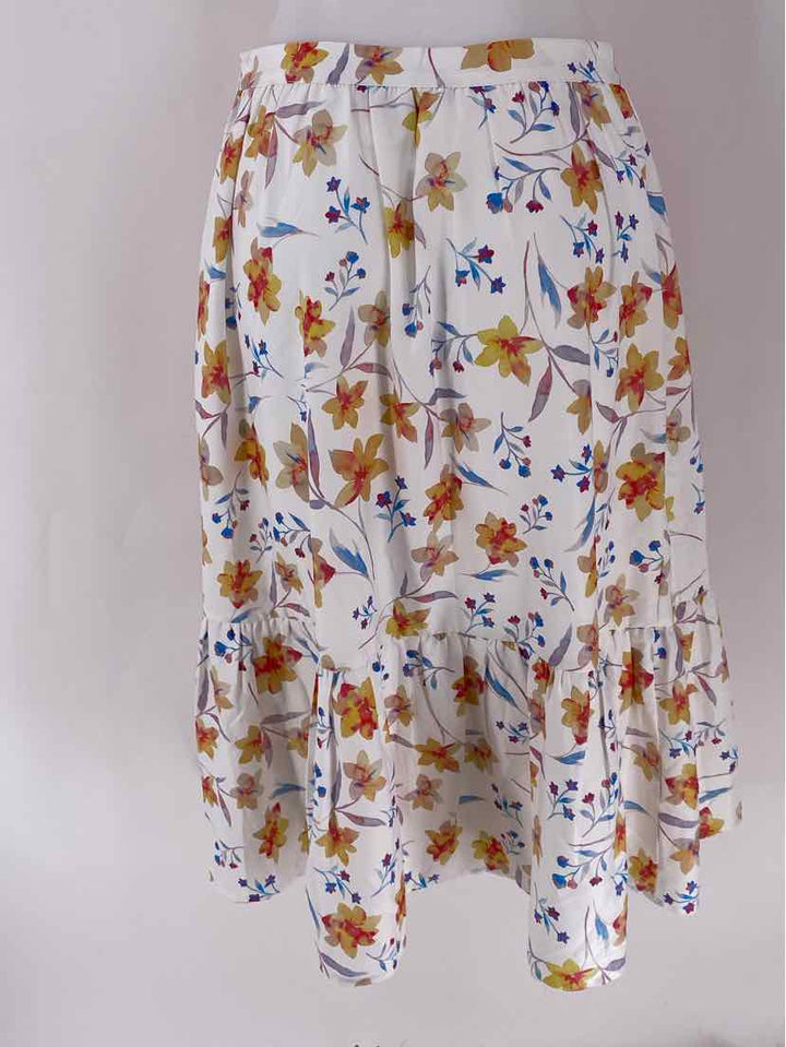 Size S FRENCH CONNECTION White Skirt