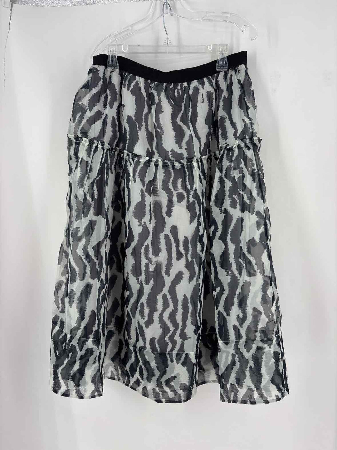Size L MAEVE Black/White Skirt