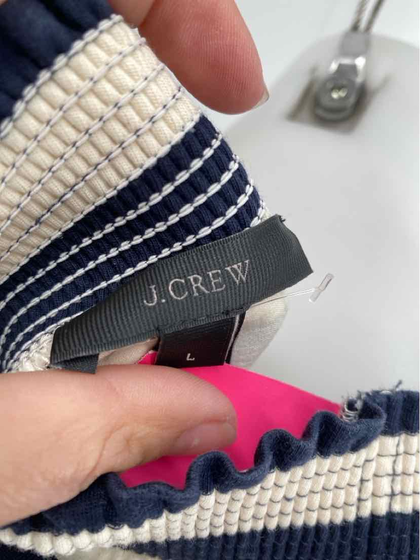 Size L J Crew Navy Dress