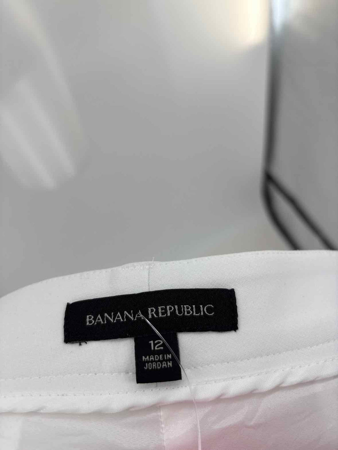 Size 12 Banana Republic White Shorts