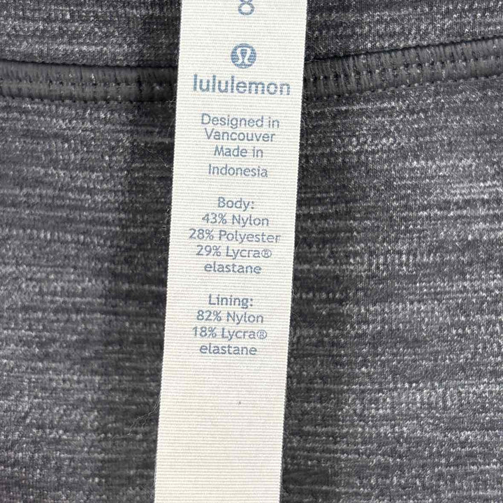 Size 8 Lululemon Charcoal Leggings