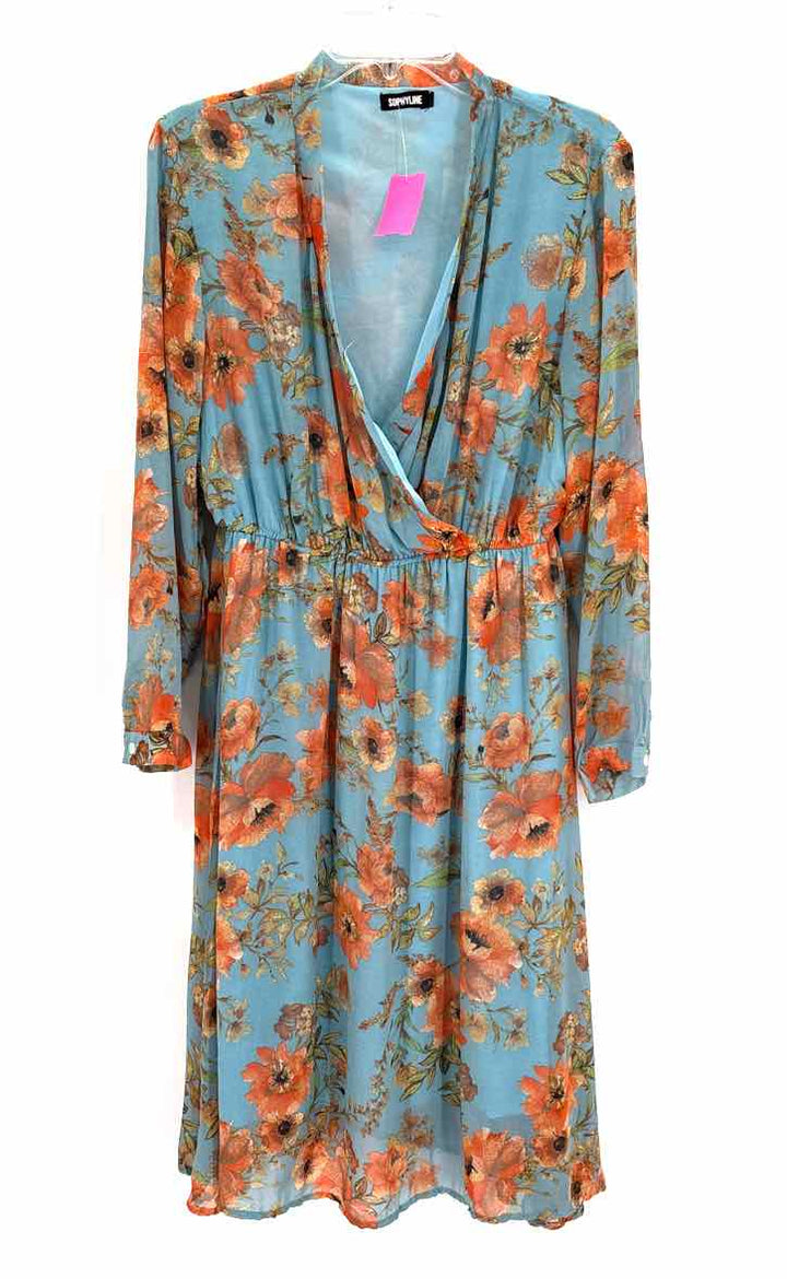 Size M Blue Dress