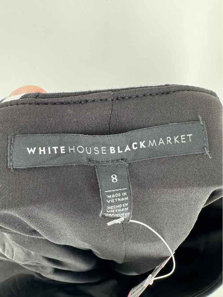 Size 8 White House Black Market Black Skirt
