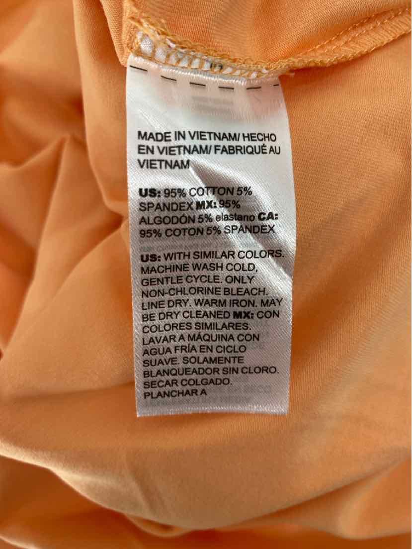 Size L Chico's Orange Shirt