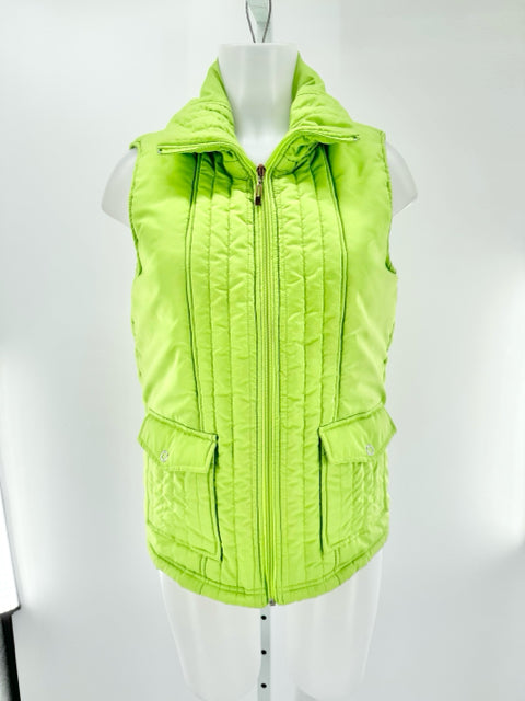 Size M FOR CYNTHIA Lime Green Vest