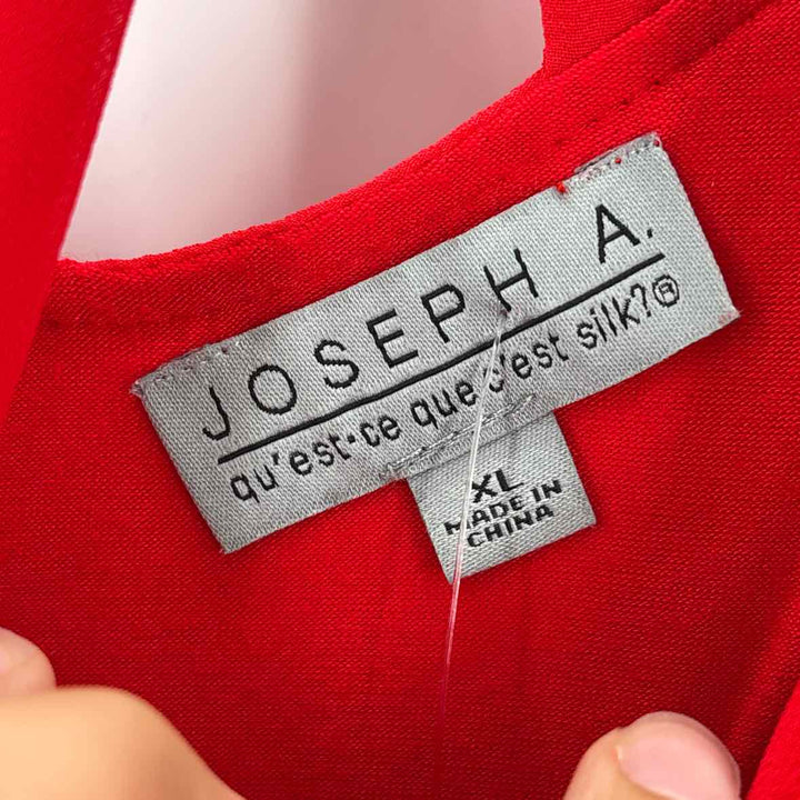 Size XL JOSEPH A Red Shirt