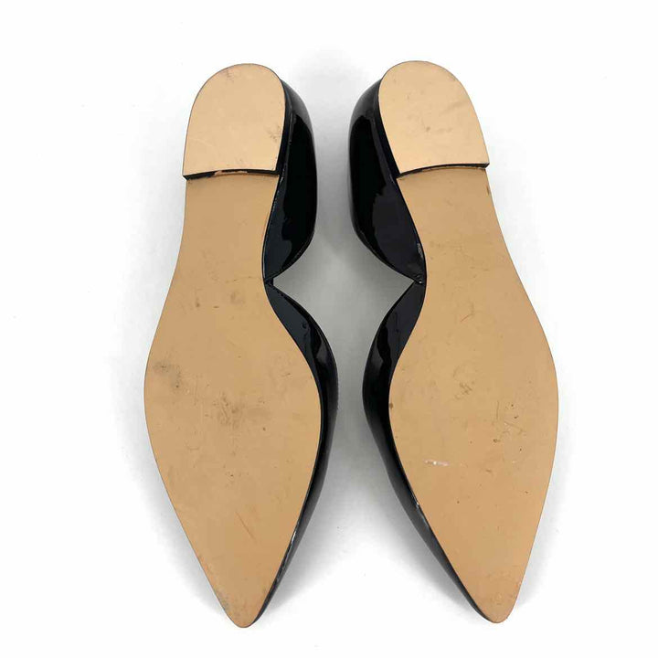 Shoe Size Sam Edeleman Black PATENT Flats