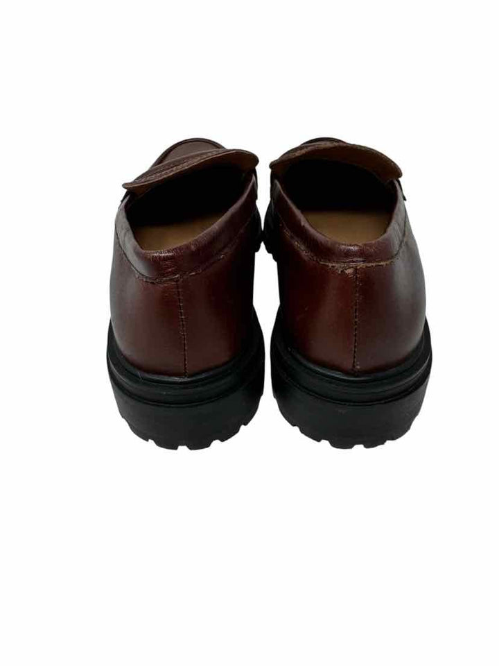Shoe Size 8 MADEWELL Brown Loafers
