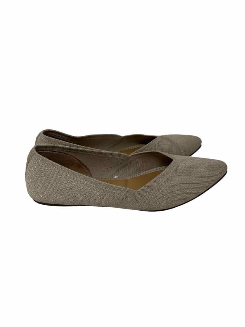 Shoe Size 8 CYNTHIA ROWLEY Gold Flats