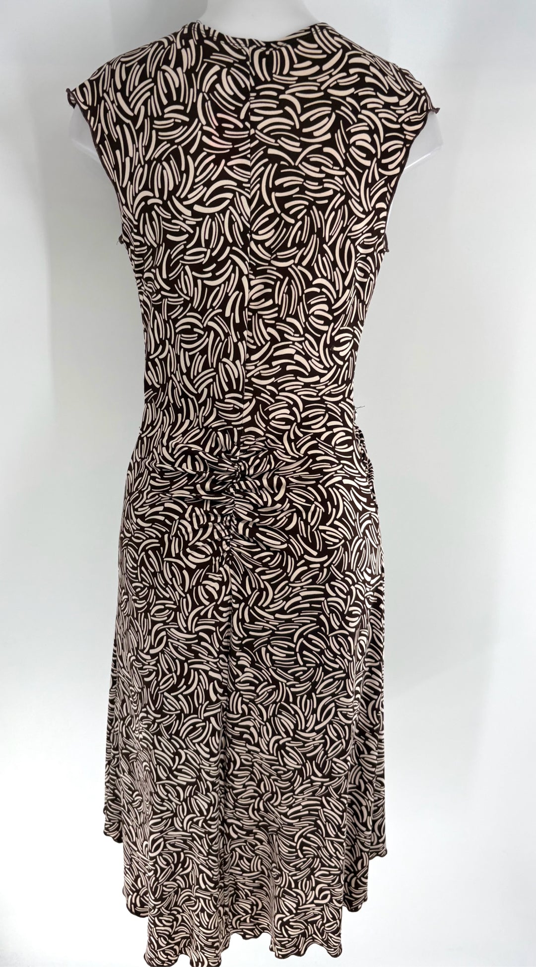 Size 8 BISOU BISOU Brown Dress