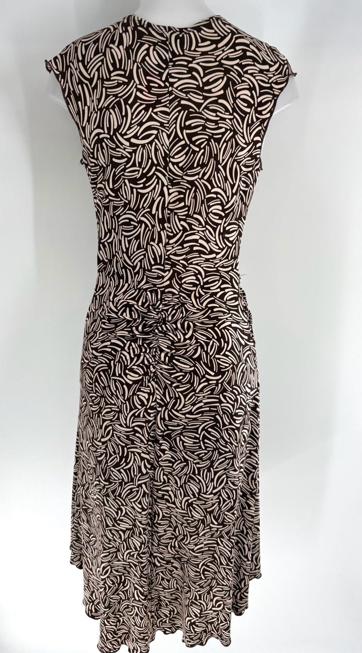 Size 8 BISOU BISOU Brown Dress