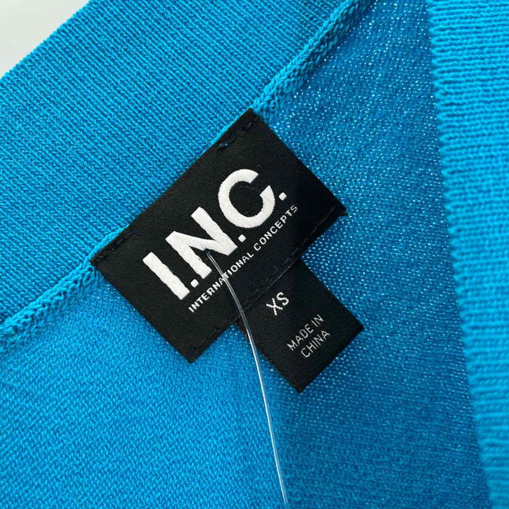 Size XS INC Blue Knit Sweater