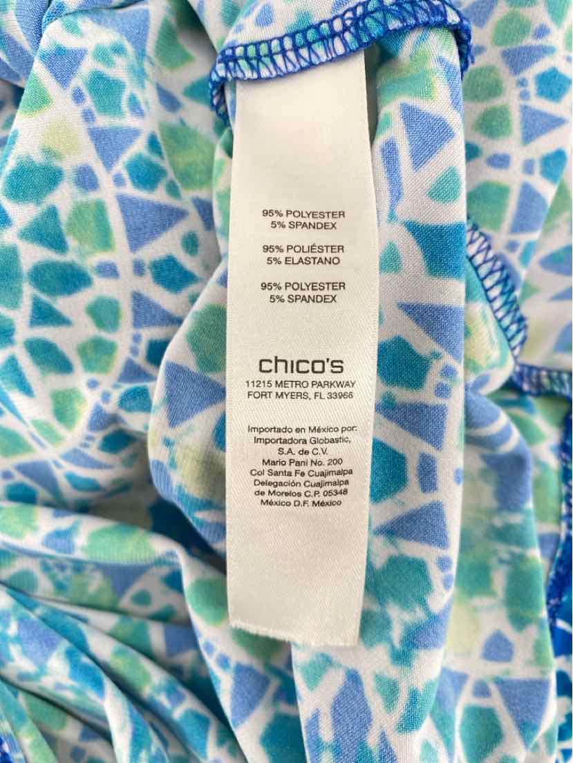 Size L Chico's Blue Skirt