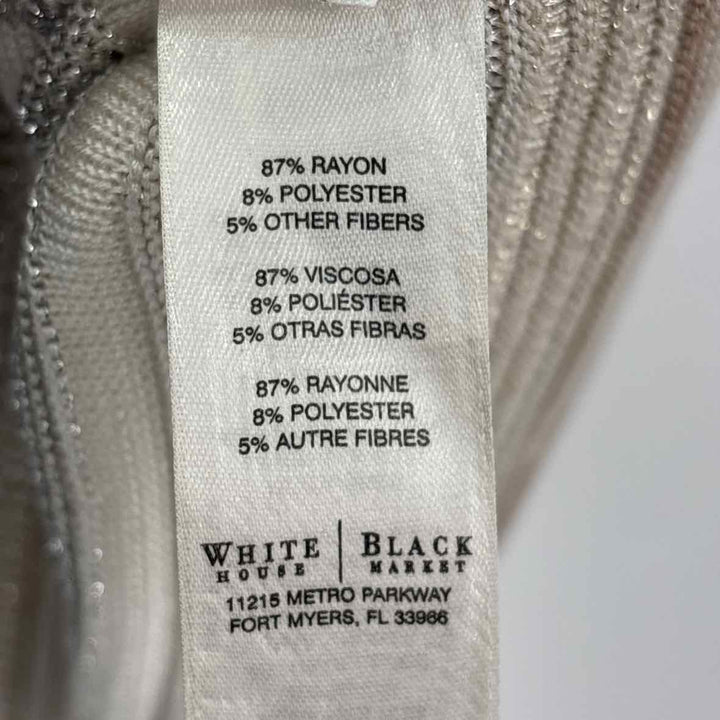 Size M White House Black Market Gold Shirt