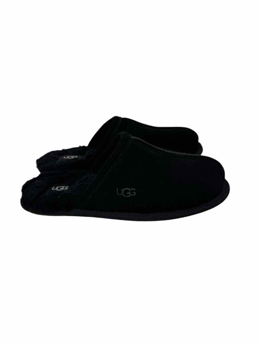 Size 8 Ugg Black Suede Slip