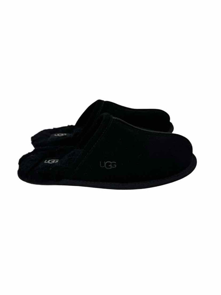 Size 8 Ugg Black Suede Slip