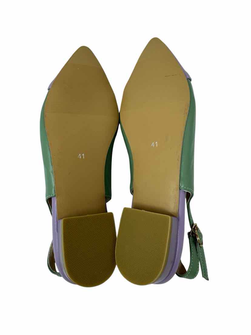 Shoe Size 41 Green Flats