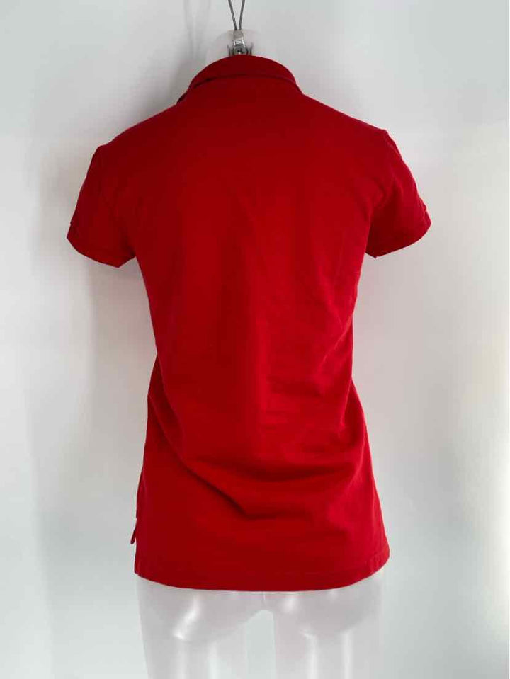 Size 40 Lacoste Red Shirt