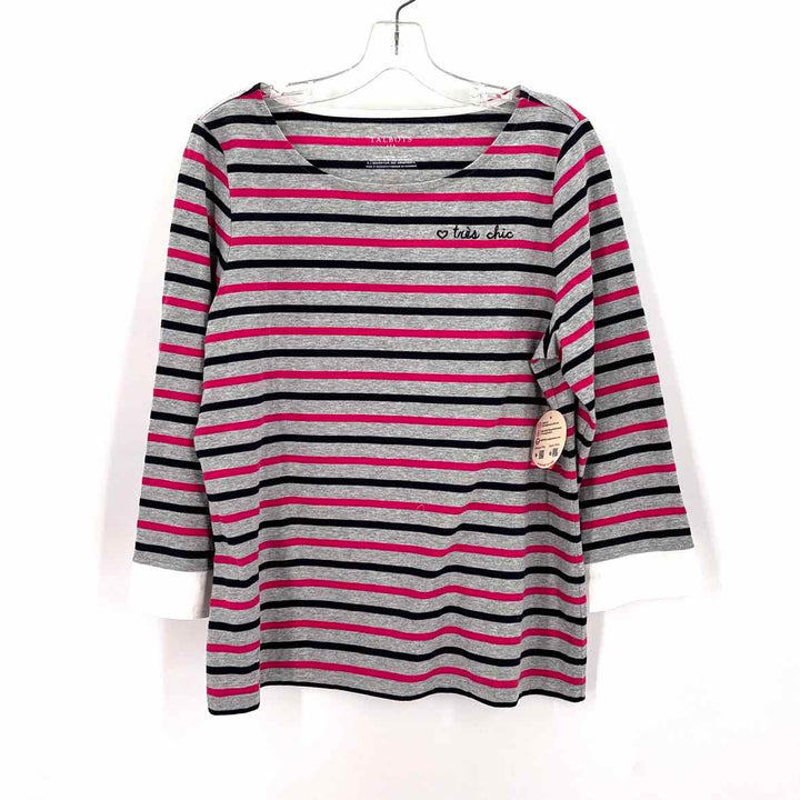 Size M Talbots Gray Shirt