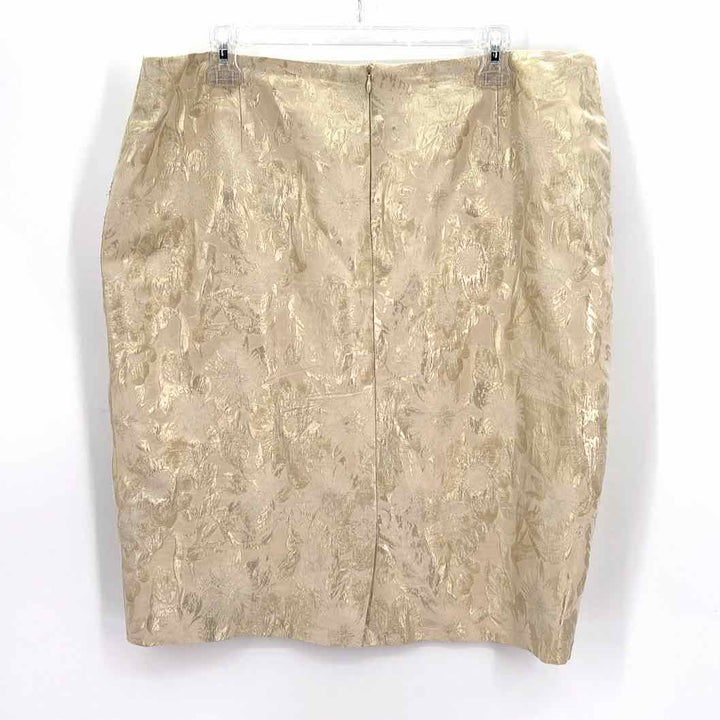Size 46 Escada Gold Skirt