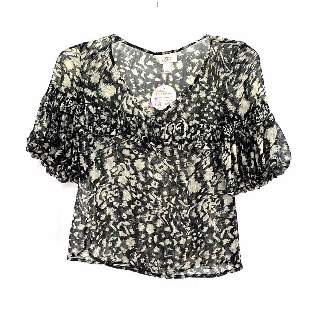 Size XS LOFT Multi-Color Shirt