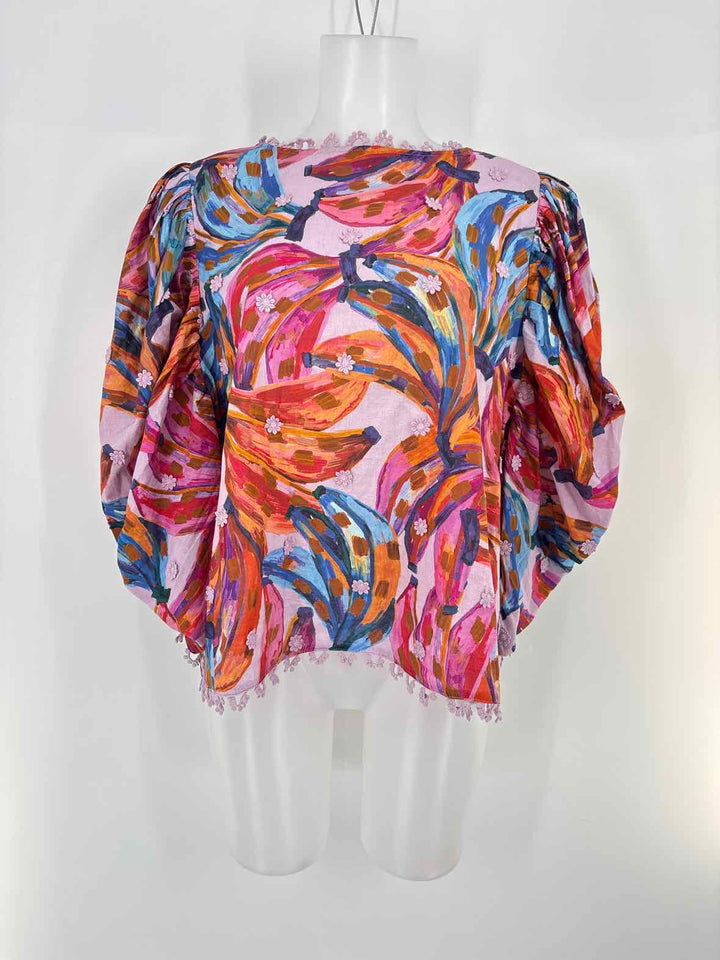 Size XL FARM RIO Purple Shirt