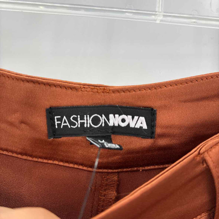 Size M FASHION NOVA Brown 2 PC Dress
