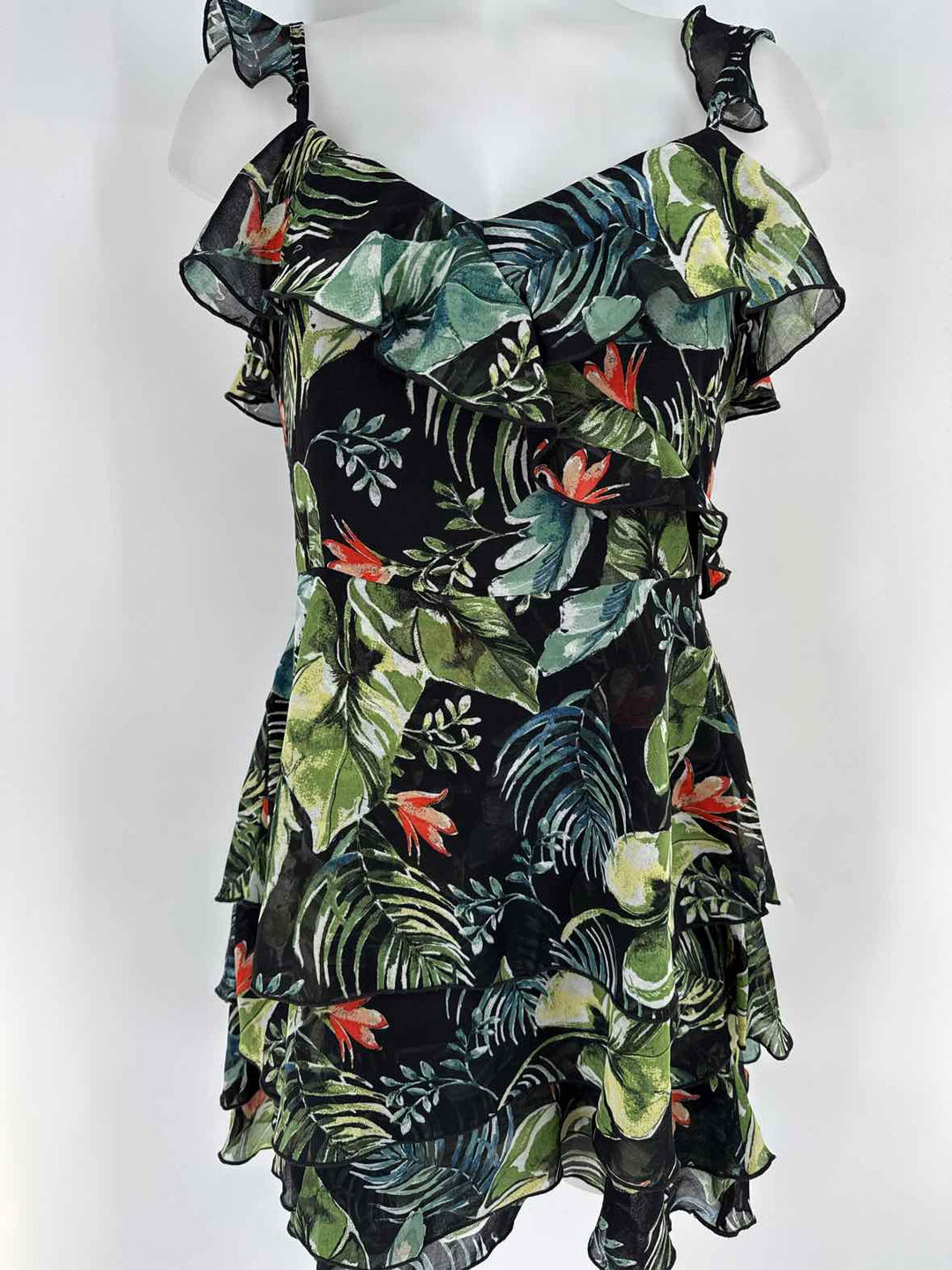 Size XS Sanctuary Black Print Dress