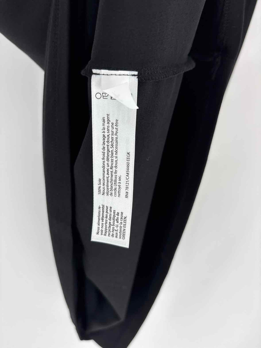 Size XL Eileen Fisher Black Shirt