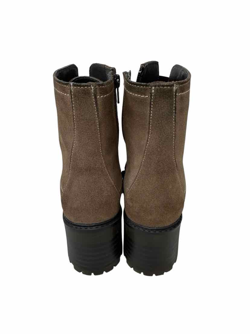 Shoe Size 37 Brown Suede Boots