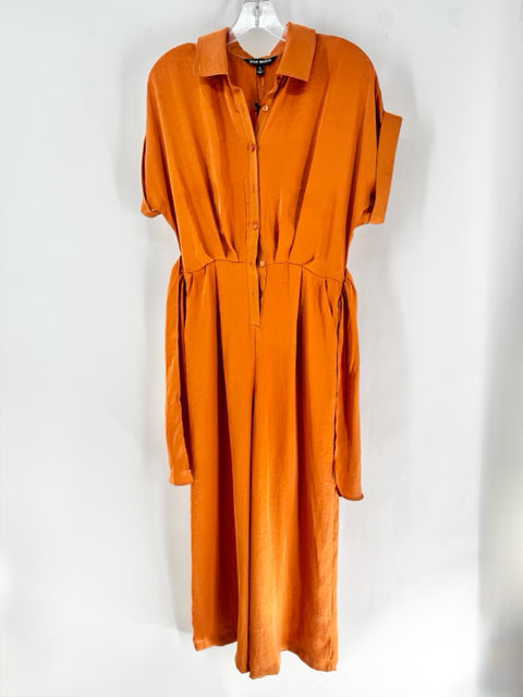 Size S Steve Madden Burnt Orange Sateen Pants