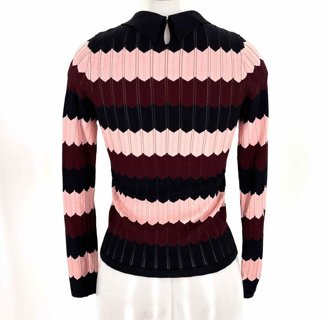 Size 2 SANDRO Multi-Color Knit Sweater