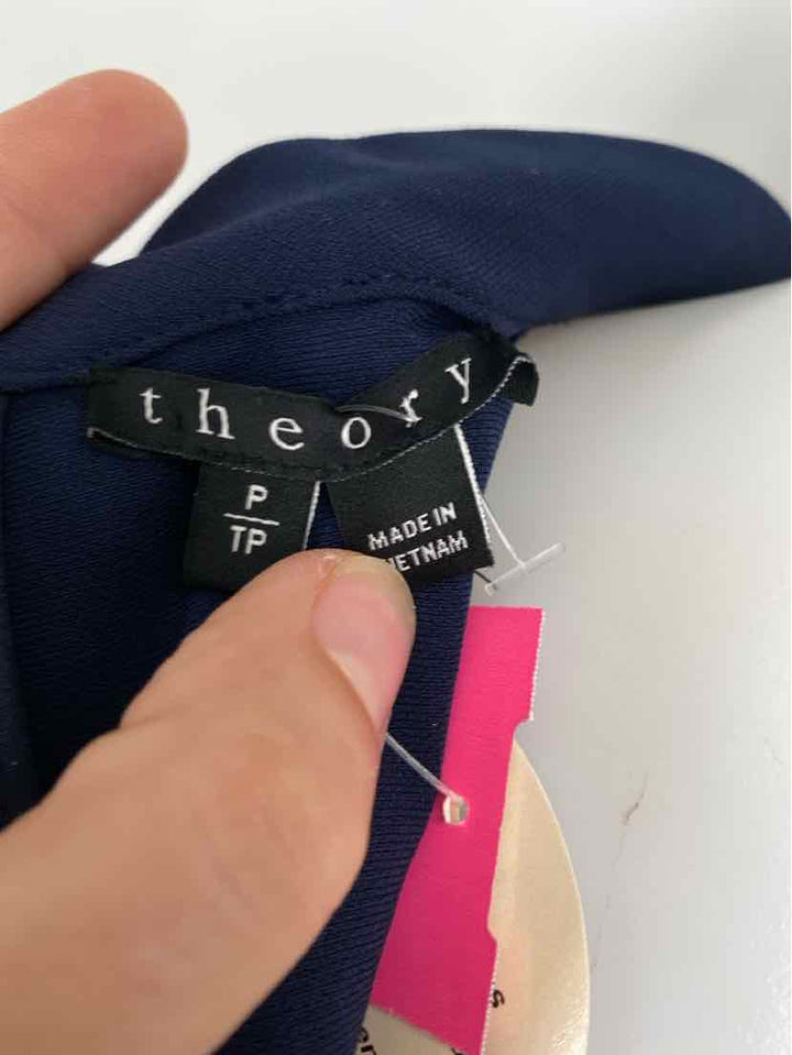 Size Petite THEORY Navy Luxury - Shirt