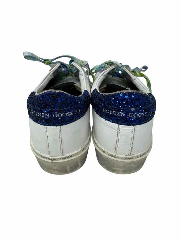 Shoe Size 38 GOLDEN GOOSE White Leather Luxury - Sneakers