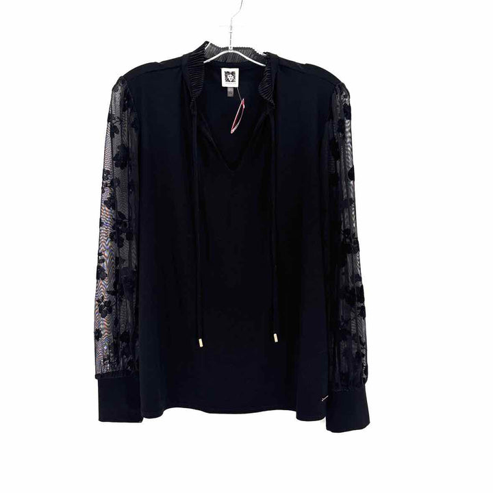Size L Anne Klein Black Shirt