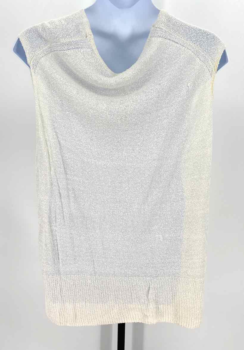 Size L FREE PEOPLE White Sweater